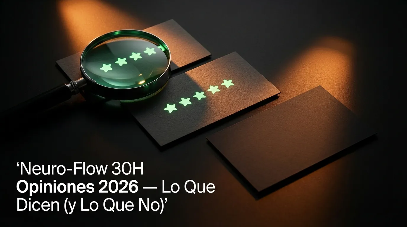 Neuro-Flow 30H Opiniones 2026 — Lo Que Dicen (y Lo Que No)