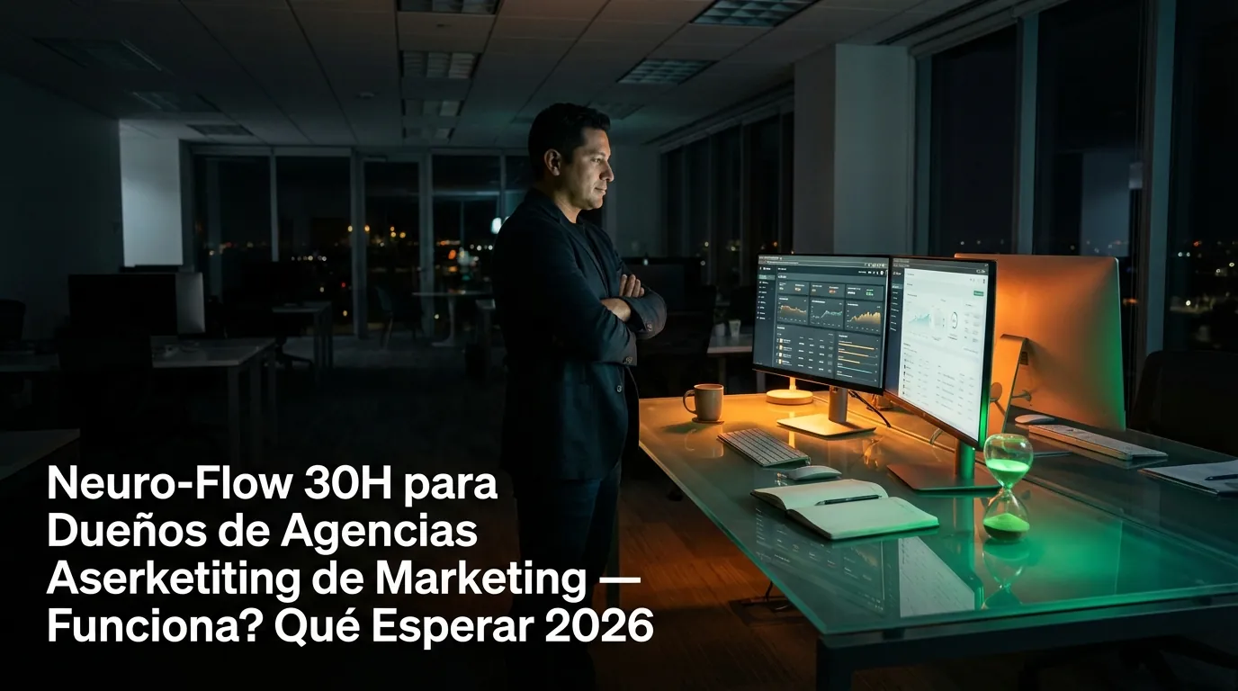 Neuro-Flow 30H para Dueños de Agencias de Marketing — Funciona? Qué Esperar 2026