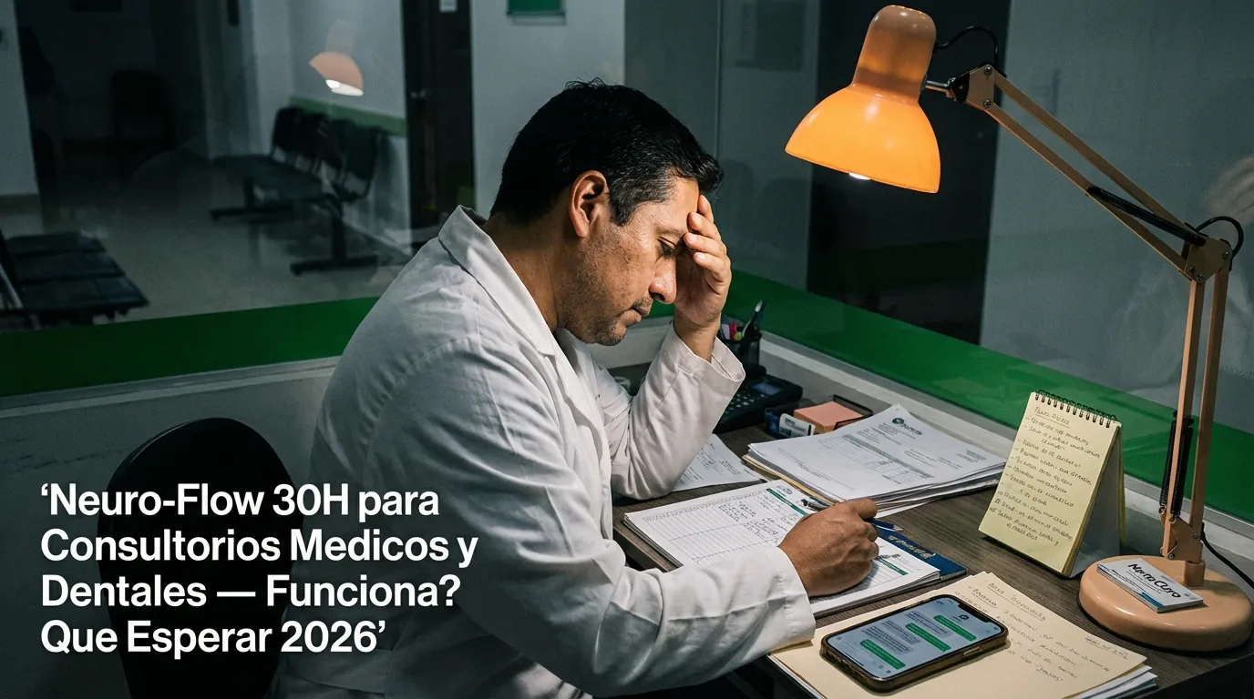 Neuro-Flow 30H para Consultorios Medicos y Dentales — Funciona? Que Esperar 2026