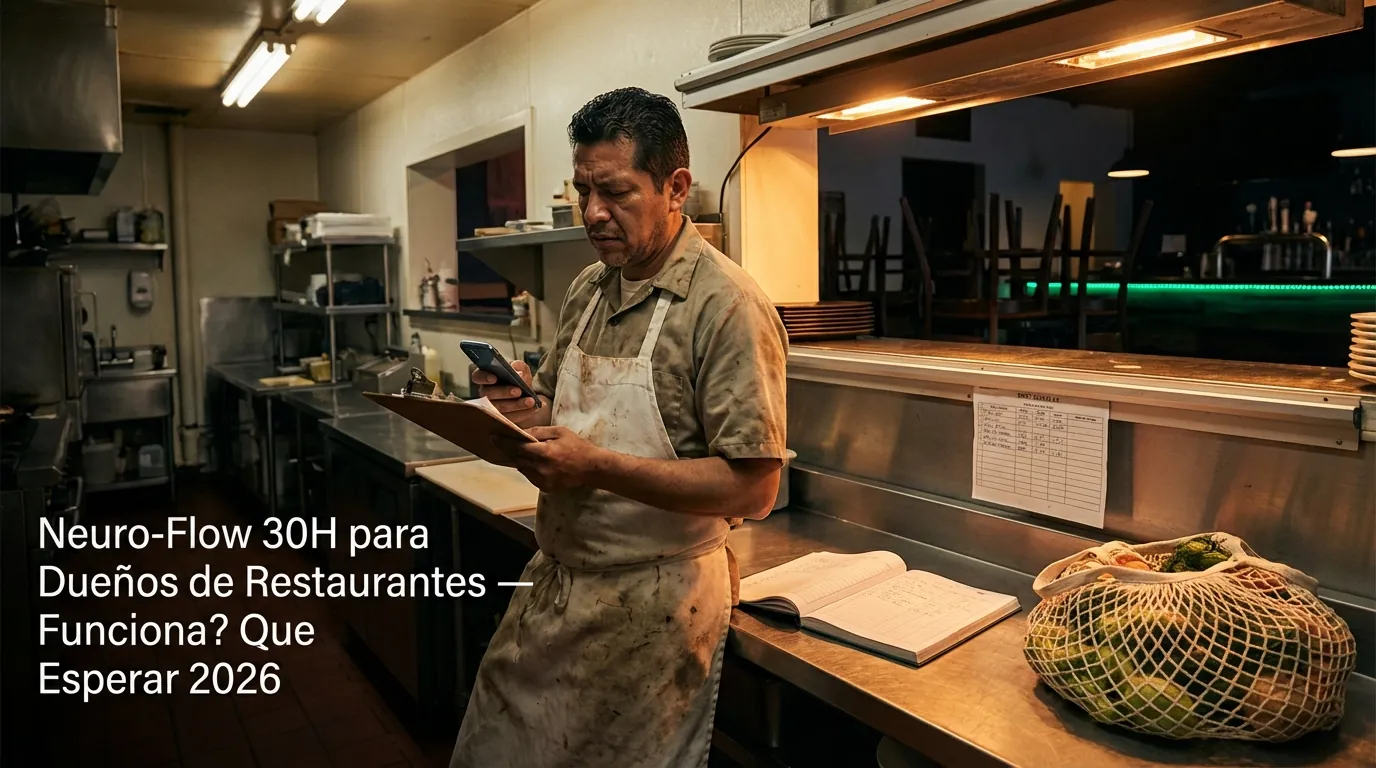 Neuro-Flow 30H para Dueños de Restaurantes — Funciona? Que Esperar 2026