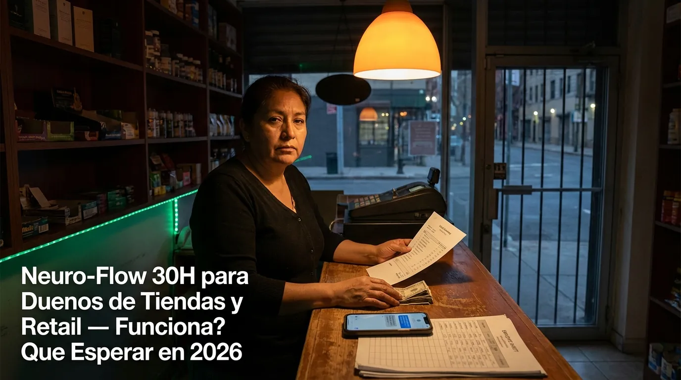 Neuro-Flow 30H para Duenos de Tiendas y Retail — Funciona? Que Esperar en 2026