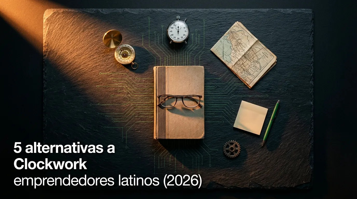 5 alternativas a Clockwork emprendedores latinos (2026)