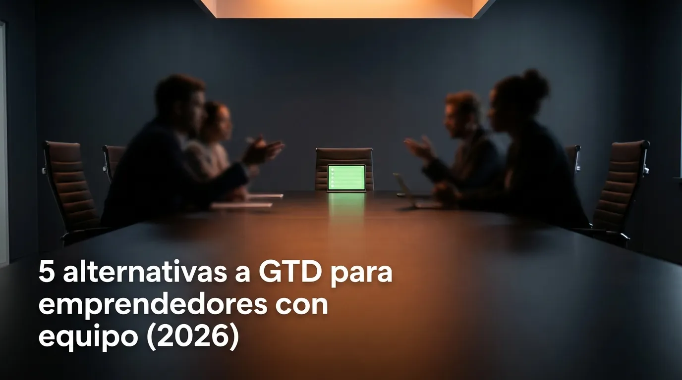 5 alternativas a GTD para emprendedores con equipo (2026)