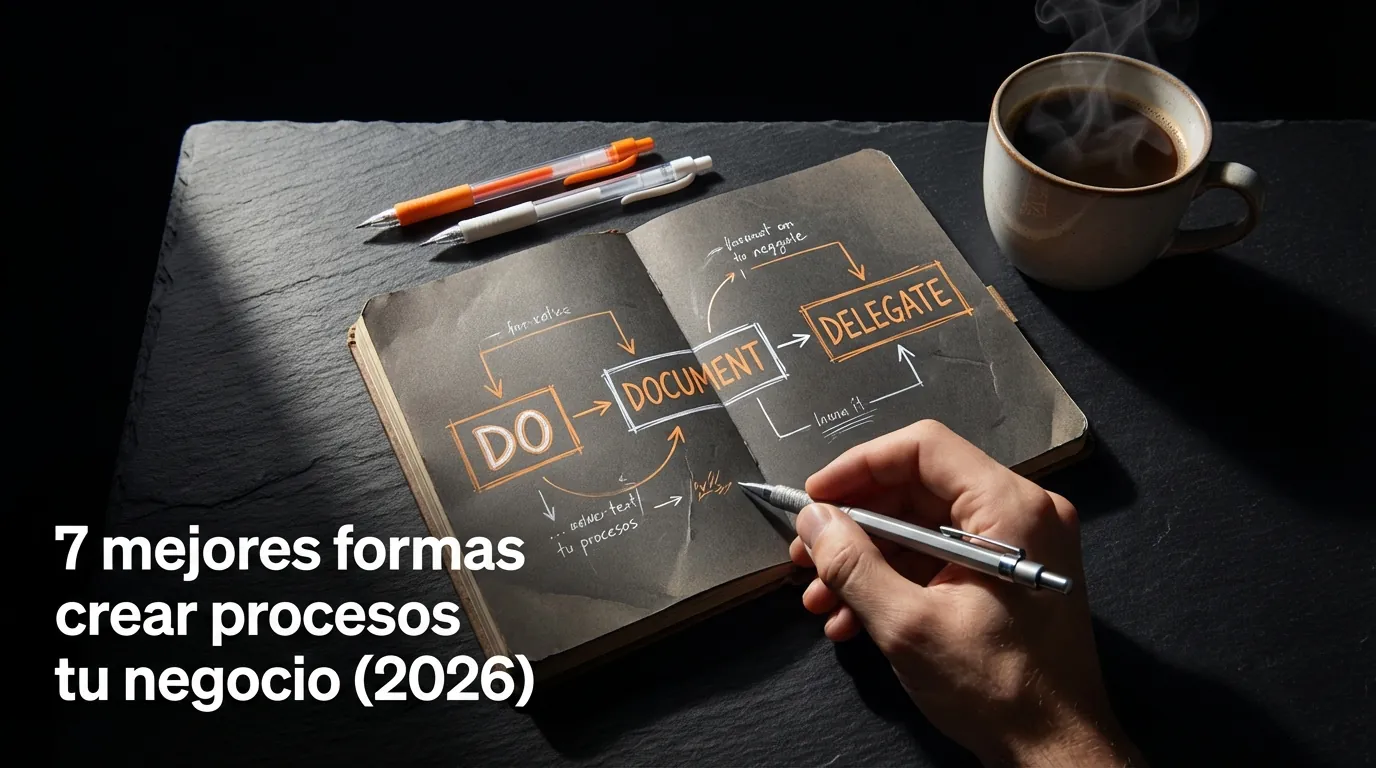 7 mejores formas crear procesos tu negocio (2026)