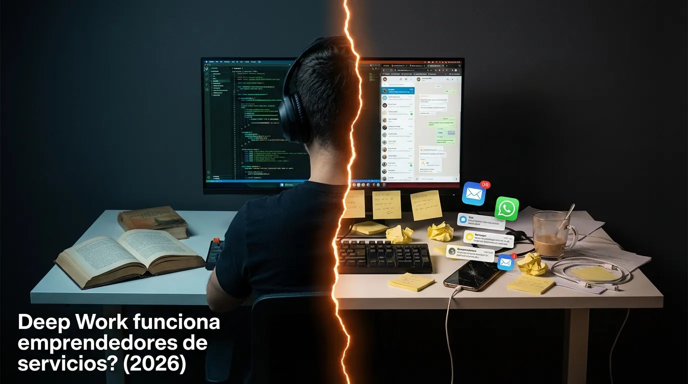 Deep Work funciona emprendedores de servicios? (2026)