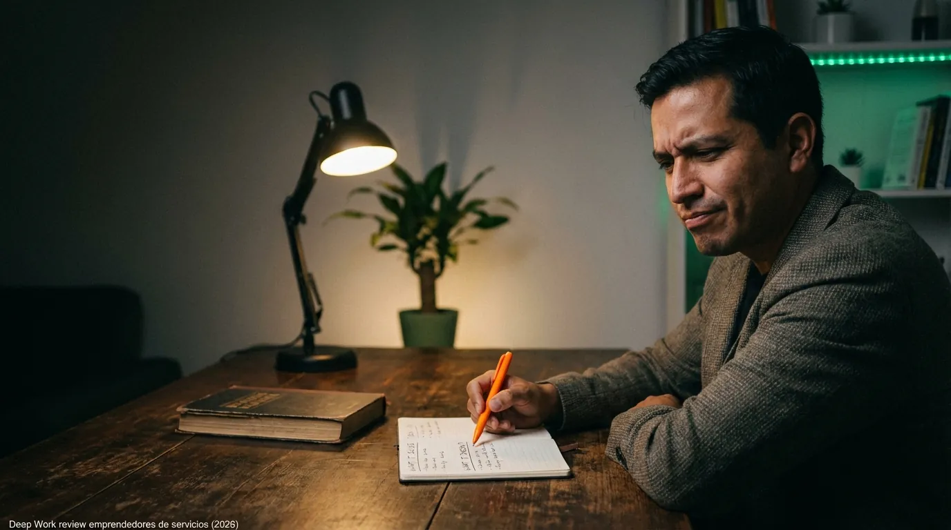 Deep Work review emprendedores de servicios (2026)