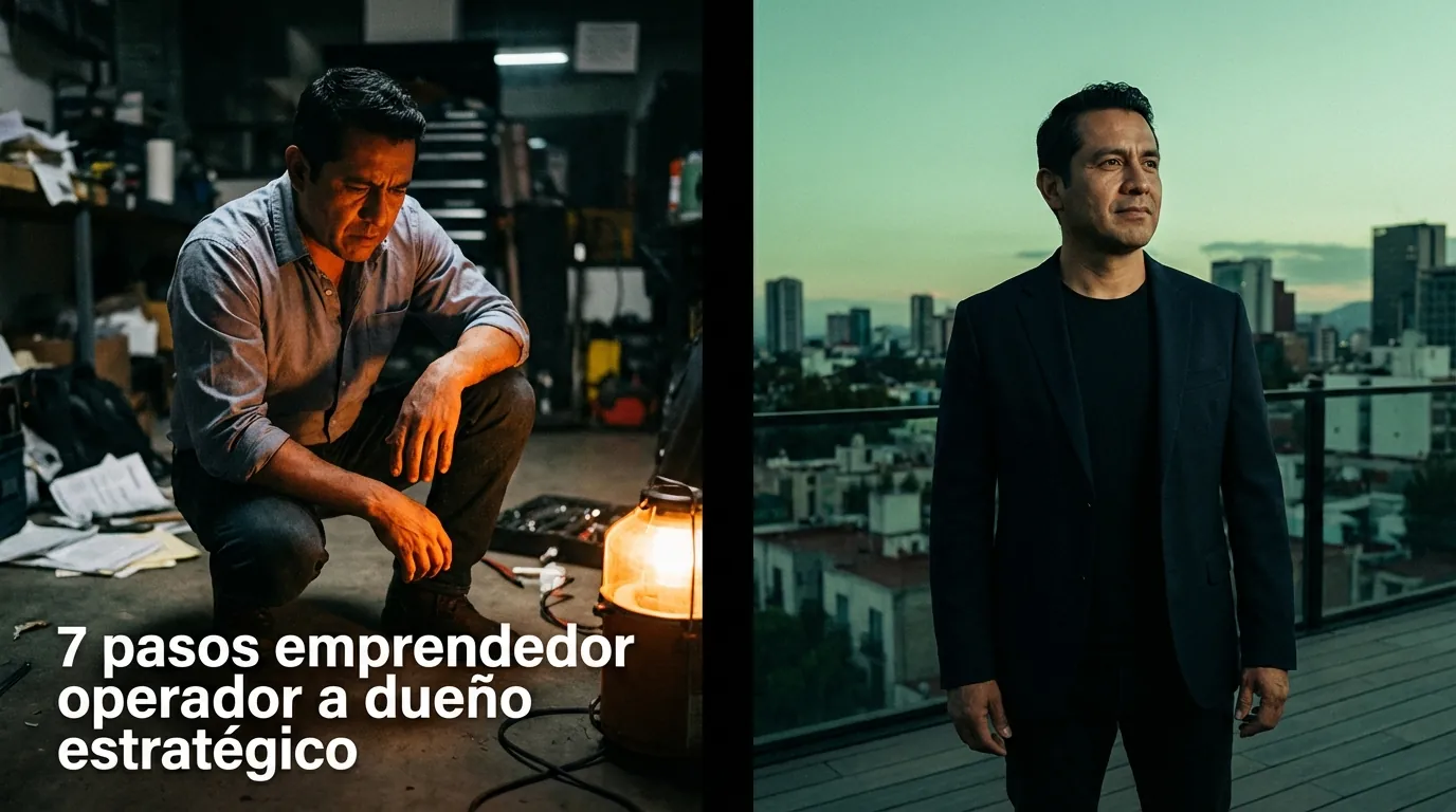 7 pasos emprendedor operador a dueño estratégico