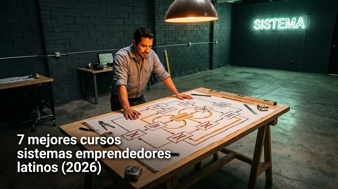 7 mejores cursos sistemas emprendedores latinos (2026)