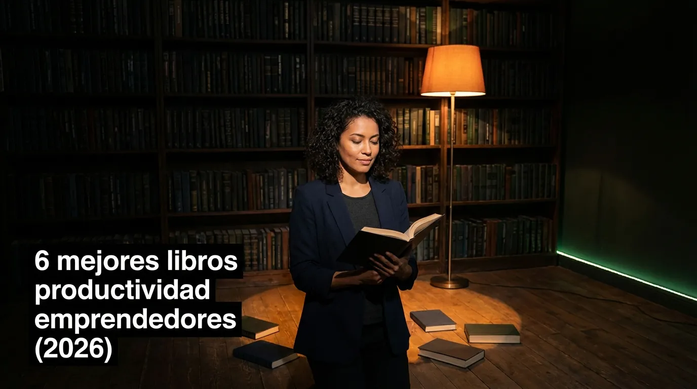 6 mejores libros productividad emprendedores (2026)