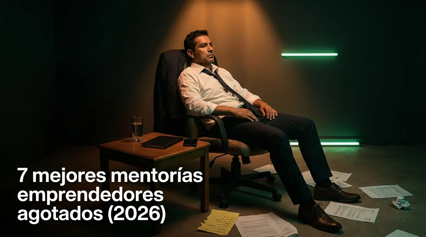 7 mejores mentorías emprendedores agotados (2026)