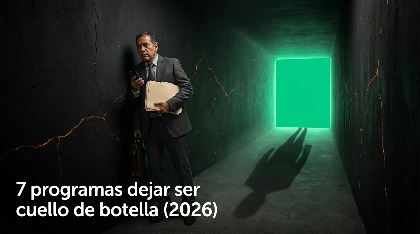 7 programas dejar ser cuello de botella (2026)