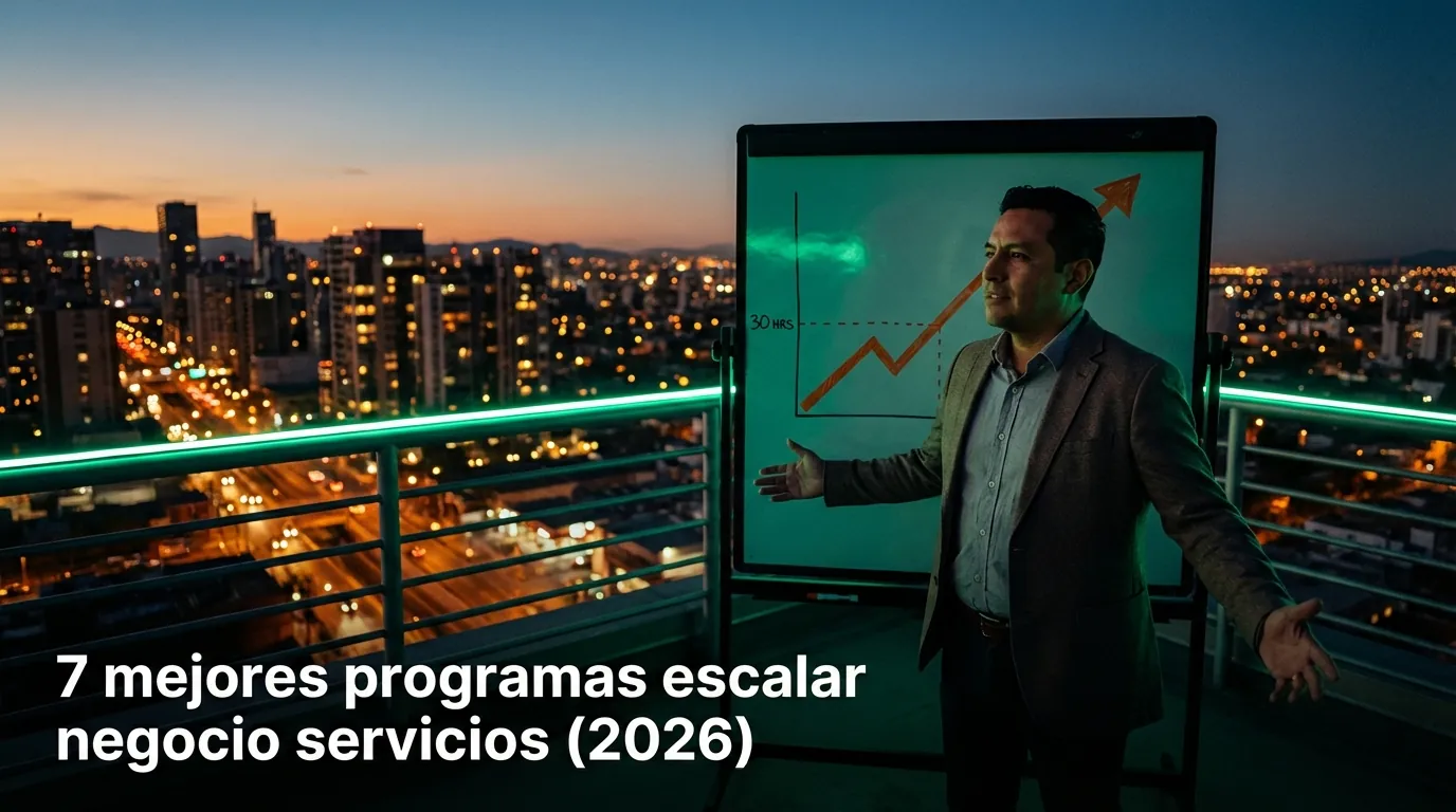 7 mejores programas escalar negocio servicios (2026)