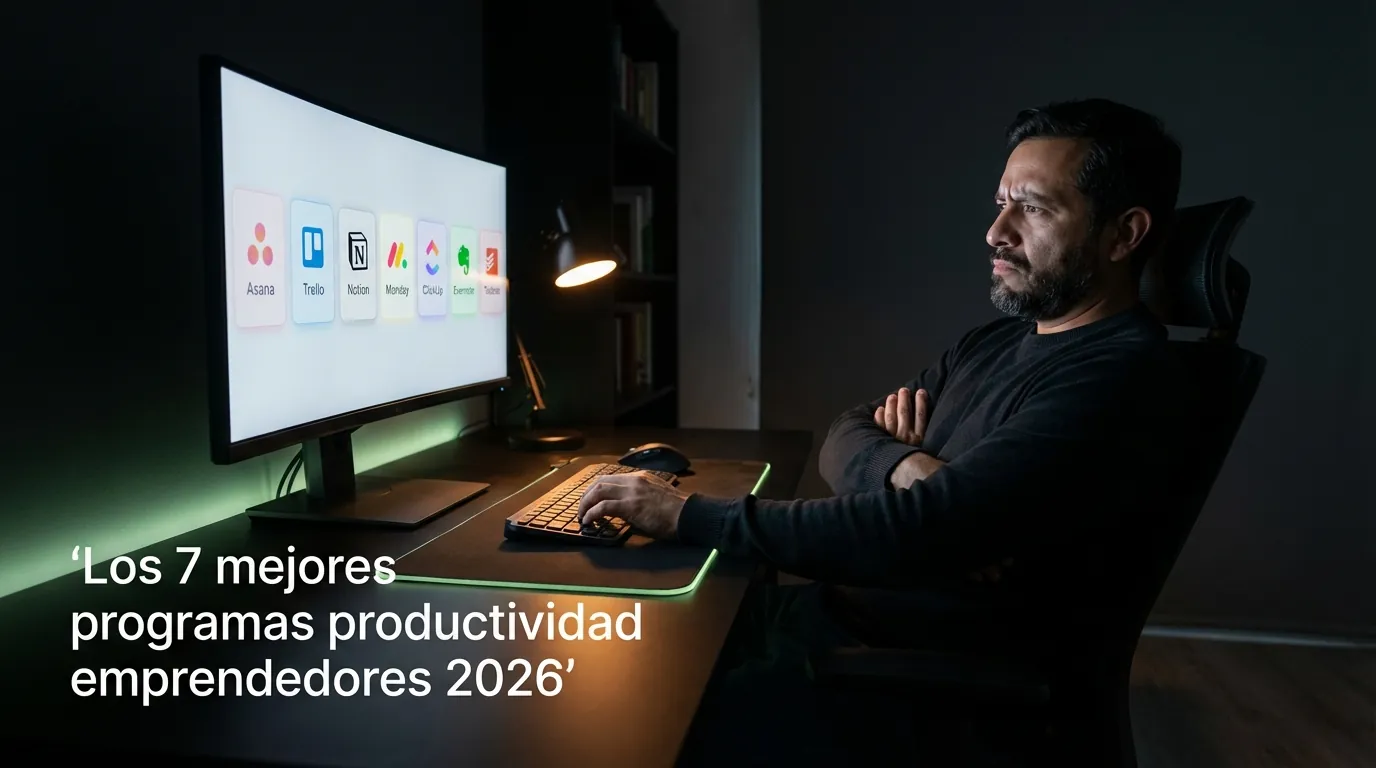 Los 7 mejores programas productividad emprendedores 2026