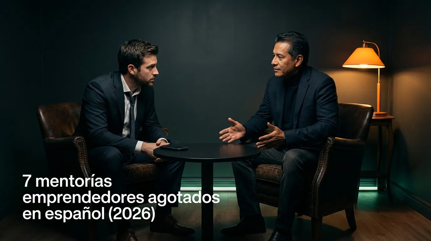 7 mentorías emprendedores agotados en español (2026)