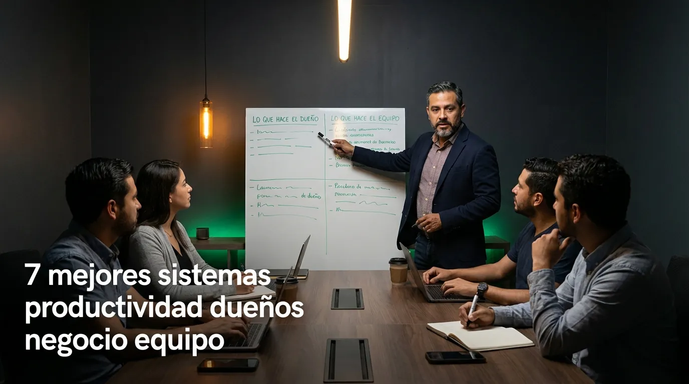 7 mejores sistemas productividad dueños negocio equipo