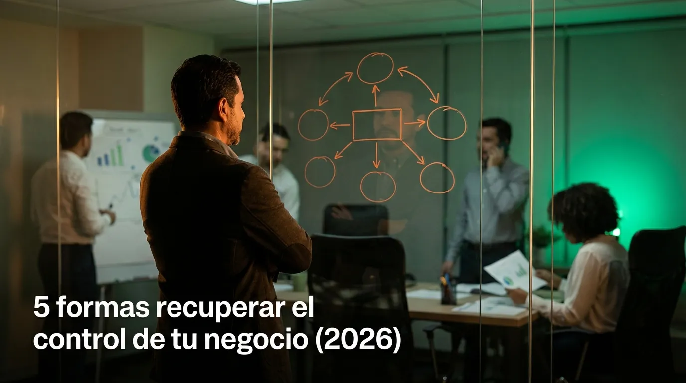 5 formas recuperar el control de tu negocio (2026)