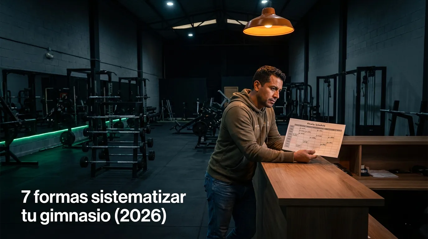 7 formas sistematizar tu gimnasio (2026)