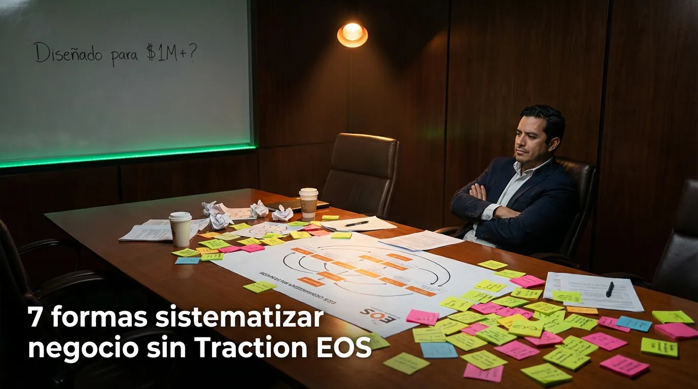 7 formas sistematizar negocio sin Traction EOS