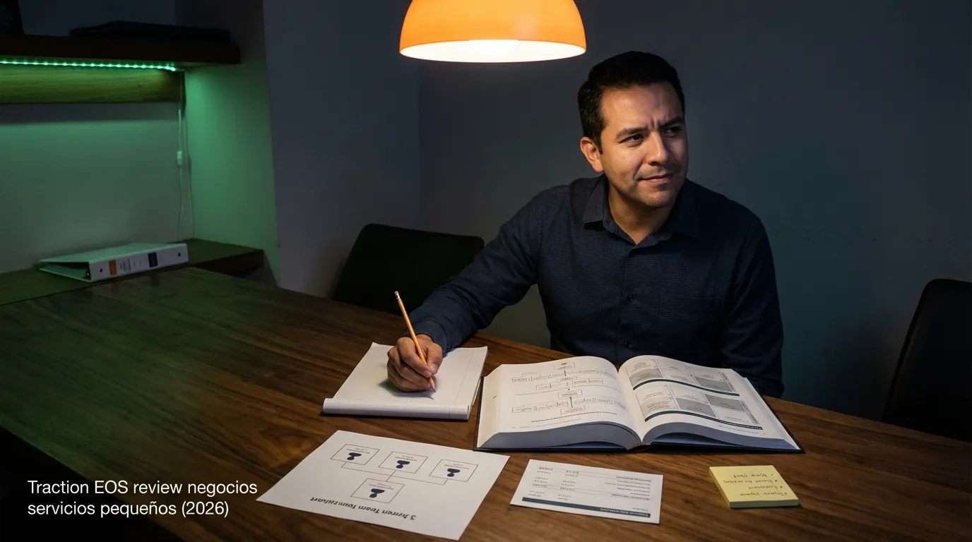 Traction EOS review negocios servicios pequeños (2026)