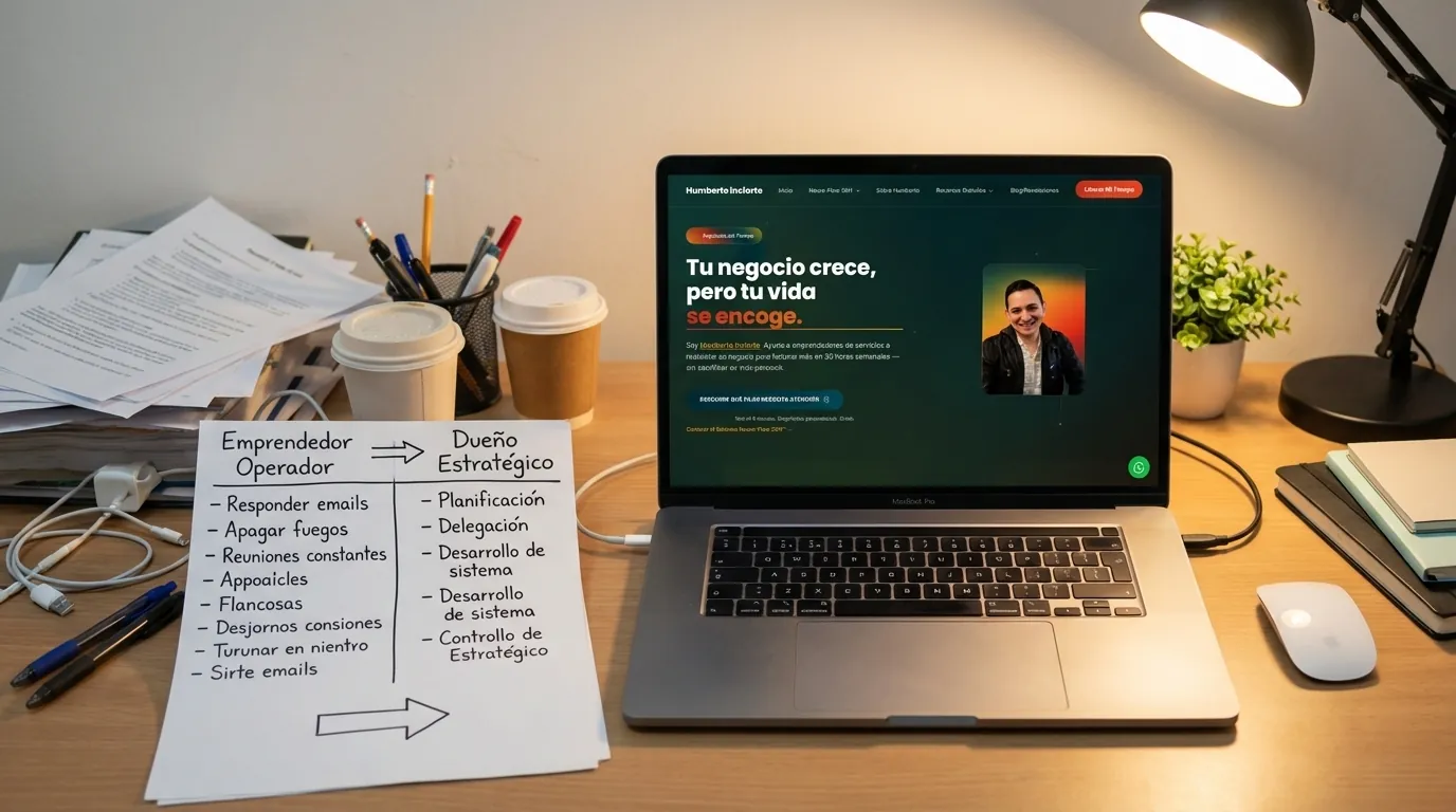 cómo pasar de emprendedor operador a dueño estratégico - Vista previa del programa