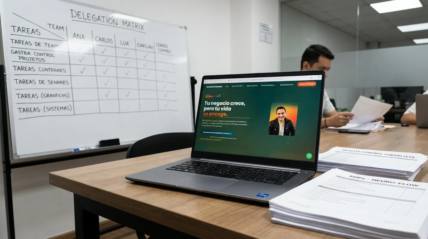 mejores métodos para delegar sin perder calidad - Vista previa del programa