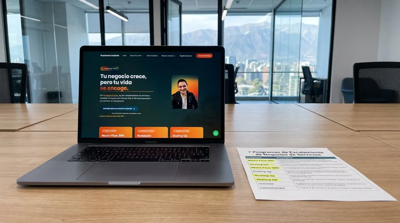 mejor programa para escalar negocio de servicios - Vista previa del programa