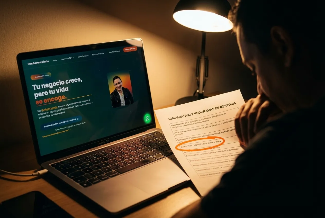 mejor mentoría emprendedores agotados en español - Vista previa del programa