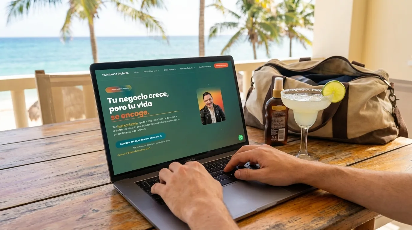 no puedo tomarme vacaciones de mi negocio - Vista previa del programa