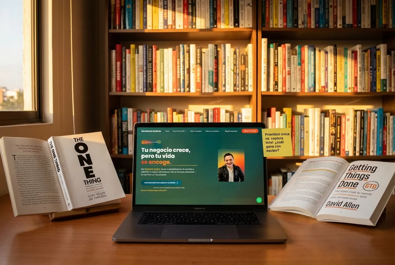 The One Thing vs GTD para emprendedores - Vista previa del programa