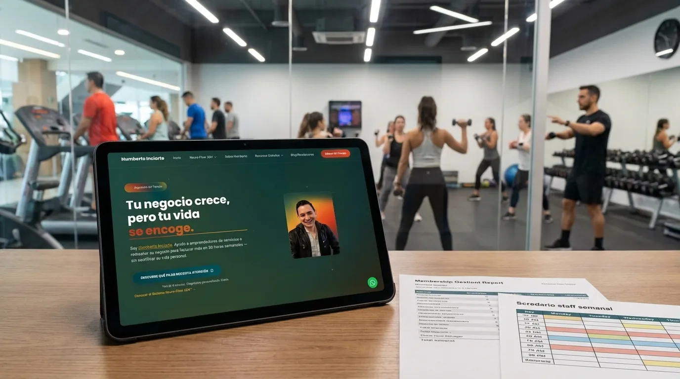 productividad para dueños de gimnasio - Vista previa del programa