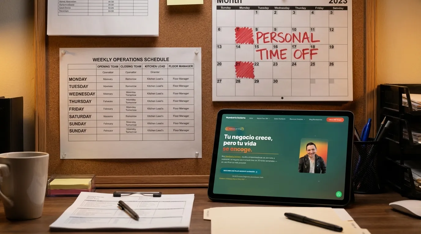 productividad para dueños de restaurante - Vista previa del programa