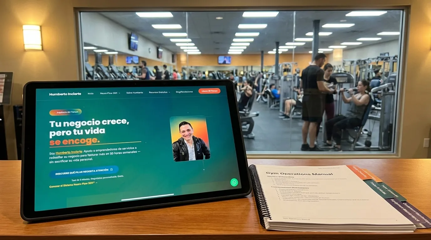 cómo sistematizar un gimnasio - Vista previa del programa