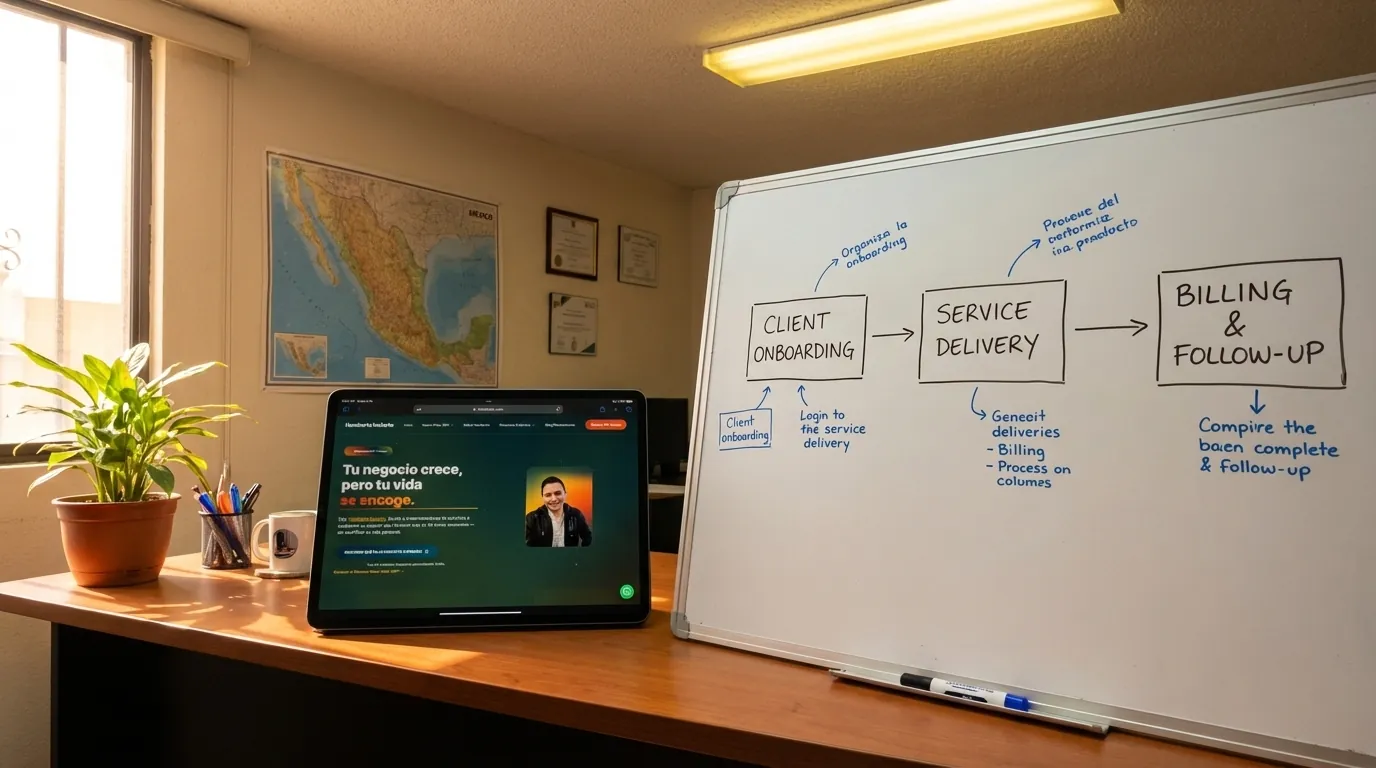 cómo sistematizar un negocio de servicios en LATAM - Vista previa del programa