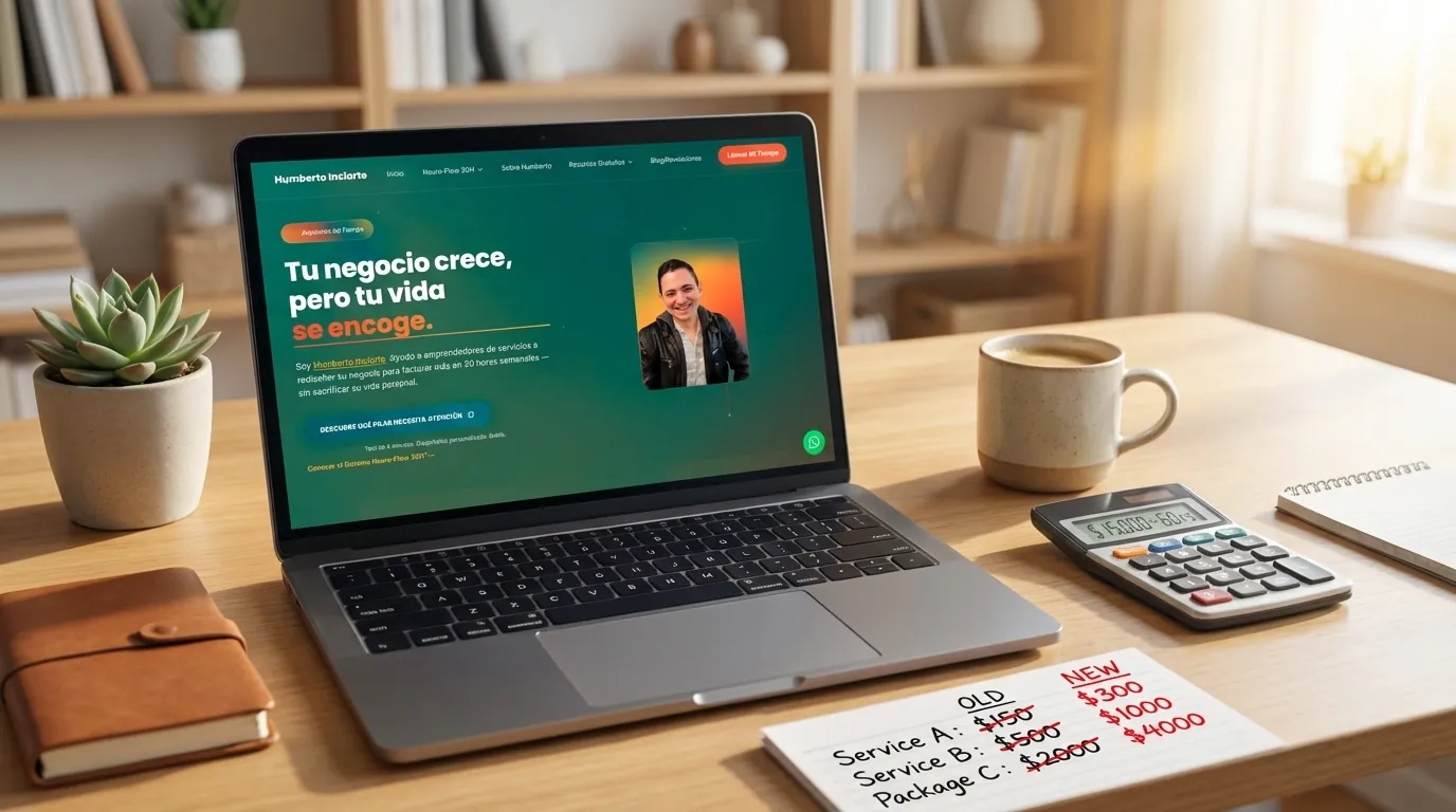 cómo subir precios y trabajar menos horas - Vista previa del programa